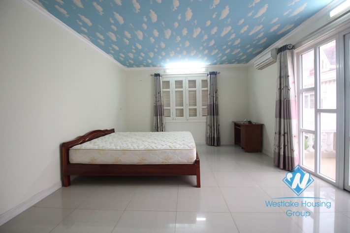 Large size and fully furnished house available for lease in Ciputra, Tay Ho district, Hanoi